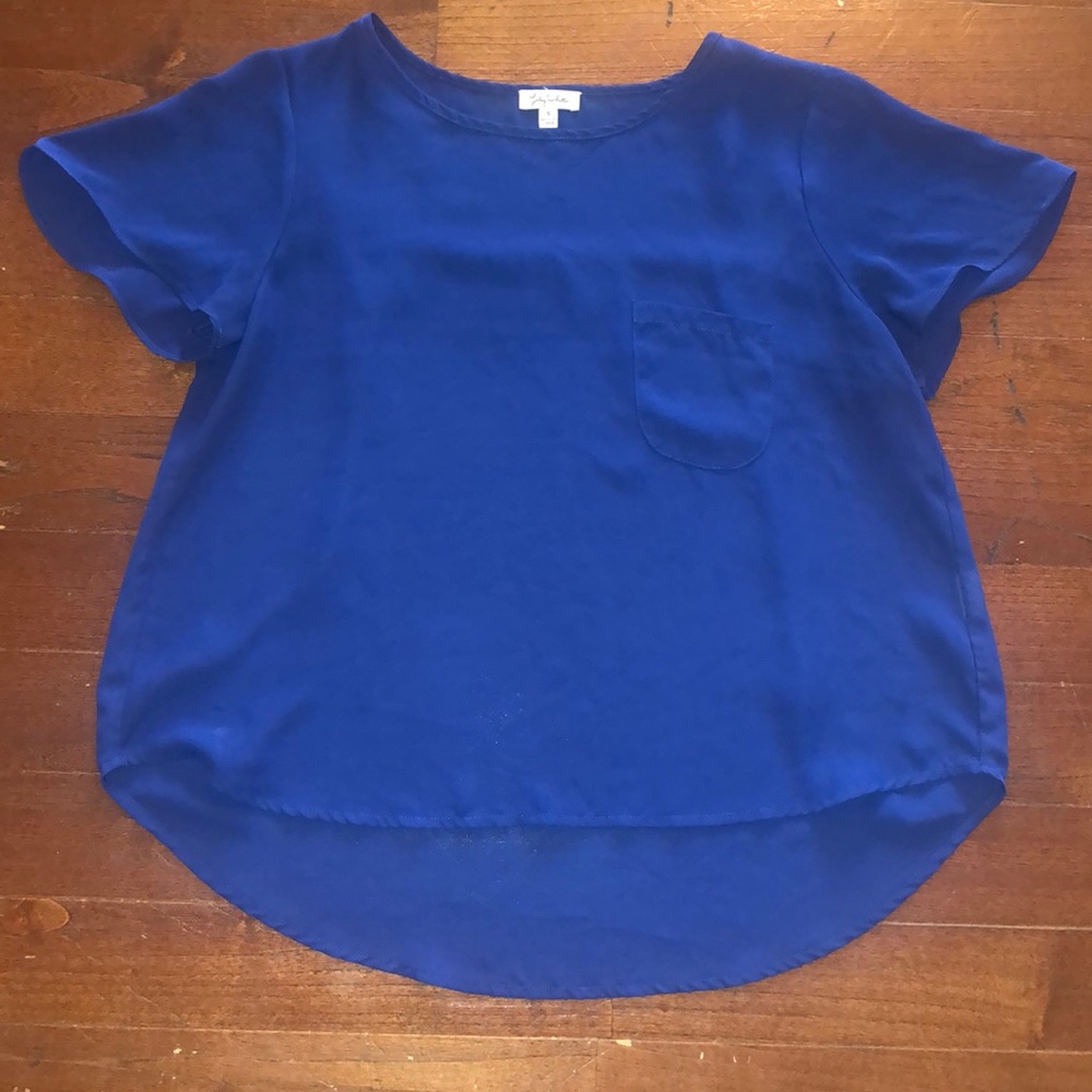 Navy Blouse